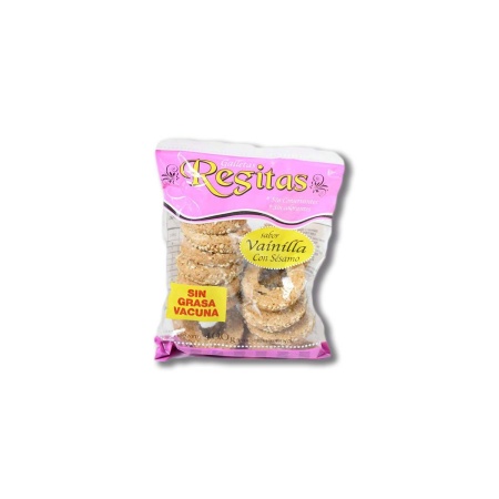 GALLETA AROS VAINILLA REGITAS 100 GR.