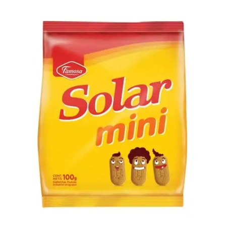 GALLETA SOLAR MINI SOLAR 100 GR