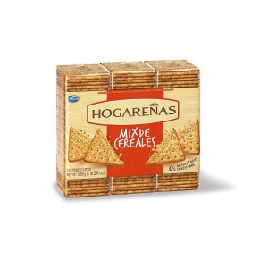 GALLETA HOGAREÑA MIX DE CEREALES TRIPAC 528 GR.