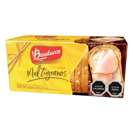 TOSTADAS MULTI GRANOS BAUDUCCO 142 GR.