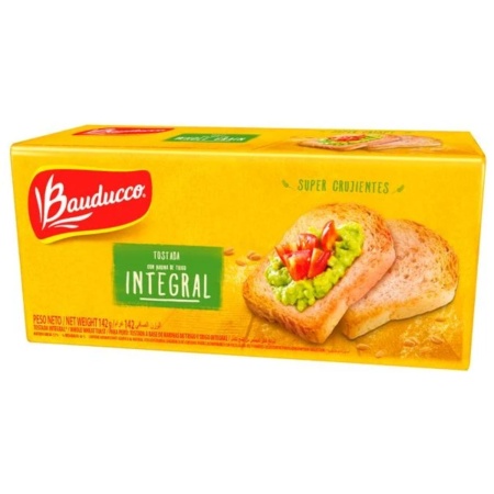 TOSTADAS INTEGRALES BAUDUCCO 142 GR.