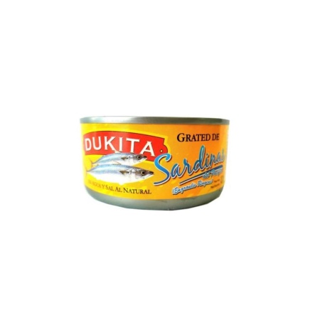 GRATED DE SARDINAS DUKITA 170 GR.