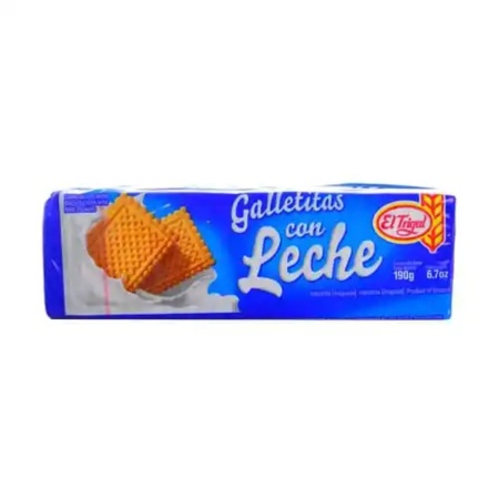 GALLETA CON LECHE EL TRIGAL 190 GR.
