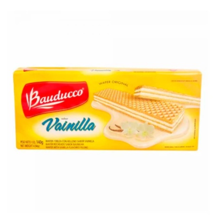 GALLETA WAFLE VAINILLA BAUDUCCO 140 GR.