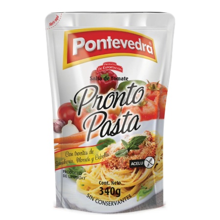 SALSA PRONTO PASTA PONTEVEDRA 340 GR