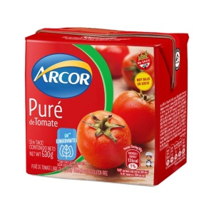 PULPA DE TOMATE SUAVE ARCOR 520 GR