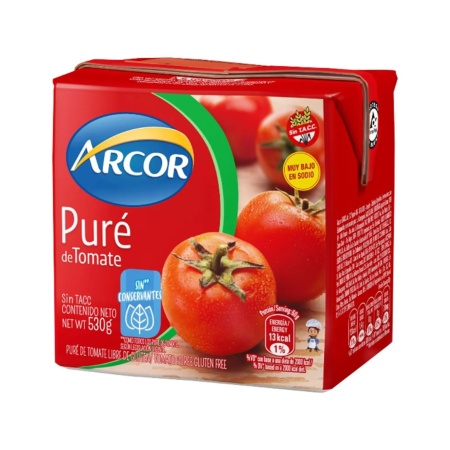 PULPA DE TOMATE SUAVE ARCOR 520 GR