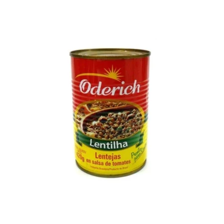 LENTEJAS EN SALSA TOMATE ODERICH 420 GR