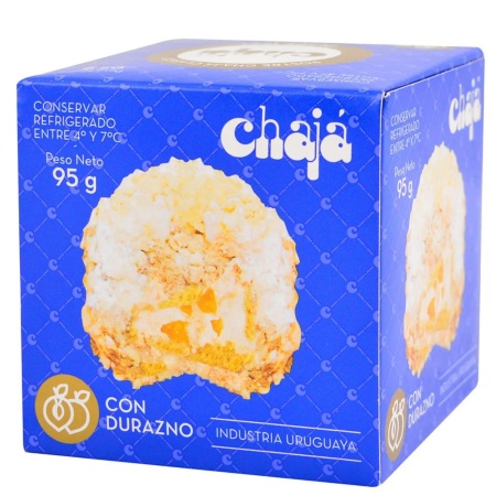 POSTRE CHAJA CON DURAZNOS