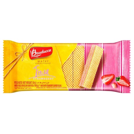 MINI WAFFER FRESA BAUDUCCO 30 GR.