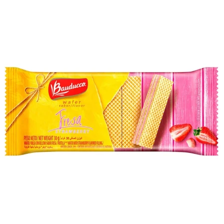MINI WAFFER FRESA BAUDUCCO 30 GR.