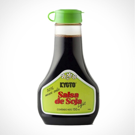 SALSA DE SOJA LIGHT KIOTO 250 CC.