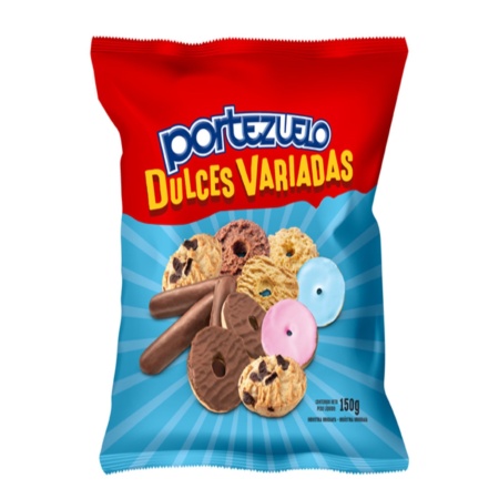 GALLETA DULCE VARIADA PORTEZUELO 150 GR.