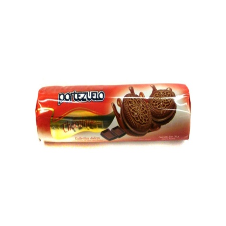 GALLETA RELLENA CHOCOLATE PORTEZUELO 110 GR.