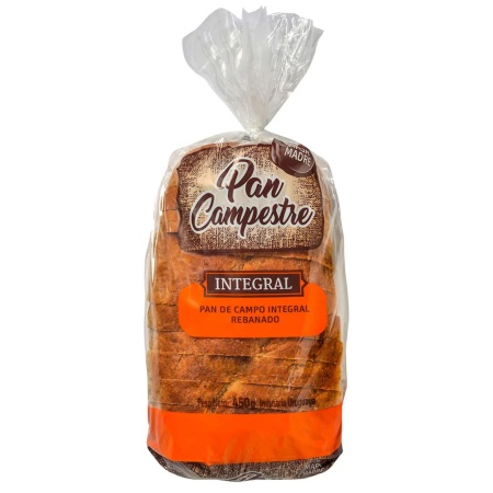PAN CAMPESTRE INTEGRAL 450 GR