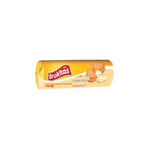 GALLETA RELLENA CHOCOLATE BLANCO BROKITAS