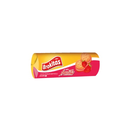 GALLETA RELLENA FRUTILL BROKITAS 110 GR.