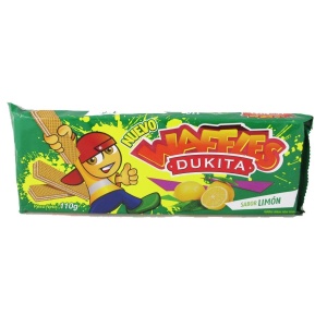 GALLETA WAFLE DUKITA LIMON 81 GR.