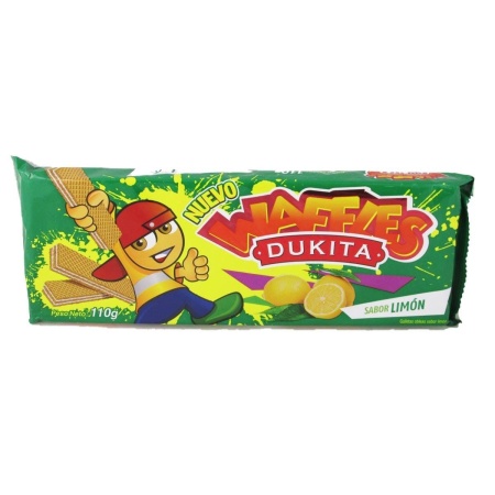 GALLETA WAFLE DUKITA LIMON 81 GR.