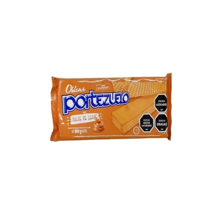 GALLETA WAFLE DULCE DE LECHE PORTEZUELO 100 GR.
