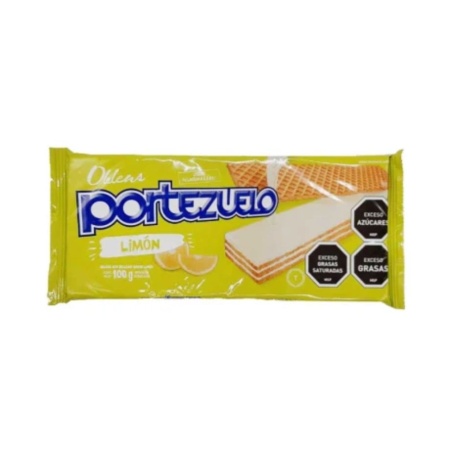 GALLETA WAFLE LIMON PORTEZUELO 100 GR.