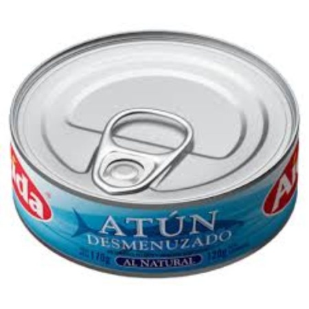 ATUN AL NATURAL DESMENUZADO AIDA 170 GR.
