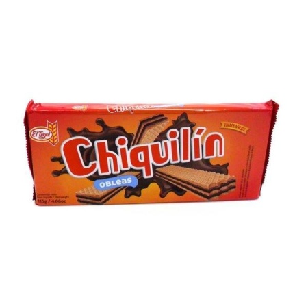 GALLETA OBLEA CHIQUILIN CHOCOLATE 80 GR.