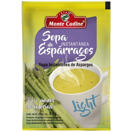 SOPA INSTANTÁNEA MONTE CUDINE ESPARRAGOS LIGHT 9.3 GR
