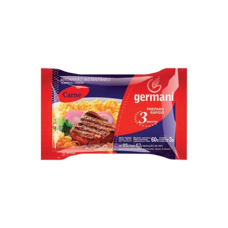 PASTA INSTANTÁNEA GERMANI CARNE 60 GR.