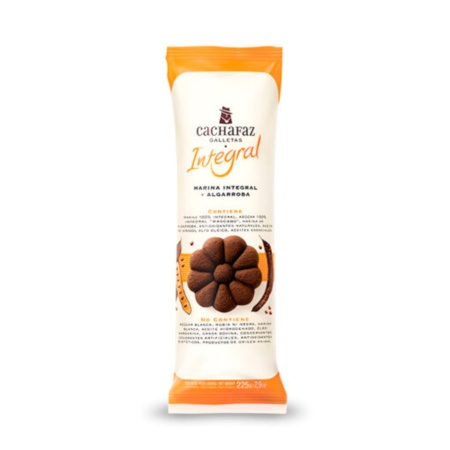 GALLETA INTEGRAL ALGARROBA CACHAFAZ