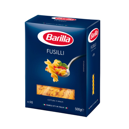 FIDEOS BARILLA FUSILLE 500 GR.