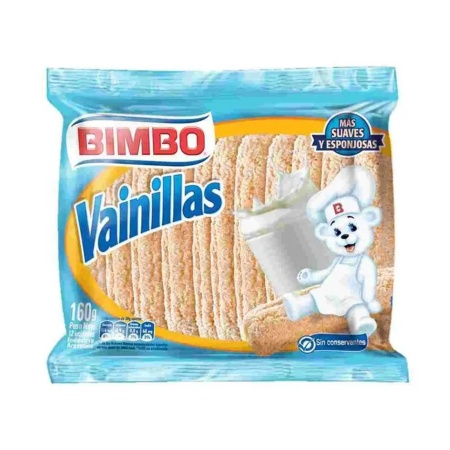 VAINILLAS BIMBO 148 GR.