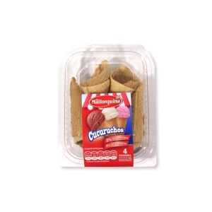 CUCURUCHO ARTESANAL 0%GRASA MALLORQUINA X4