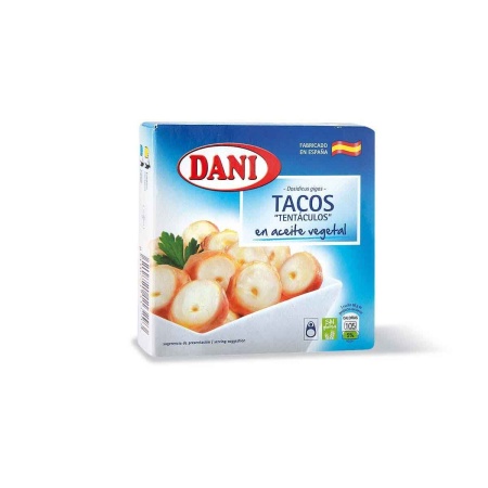 TENTACULOS DE CALAMAR AL ACEITE DANI 111 GR