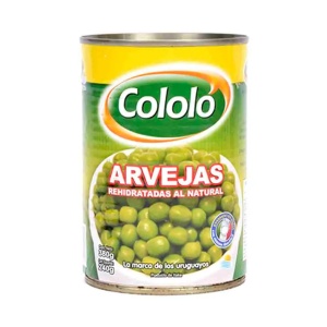 ARVEJAS COLOLO 380 GR.