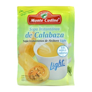 SOPA INSTANTÁNEA MONTE CUDINE CALABAZA LIGHT 10 GR