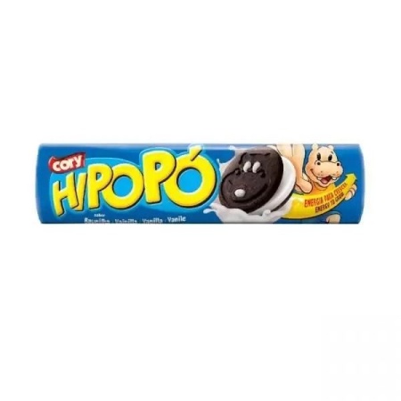 GALLETA RELLENA VAINILLA HIPOPO 110 GR.