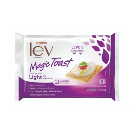 TOSTADAS LIGHT MAGIC MARILAN 110 GR.