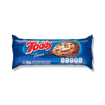 GALLETA TODDY CHIPS 126 GR.