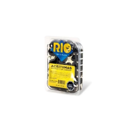 ACEITUNAS NEGRAS RIO DE LA PLATA 200 GR