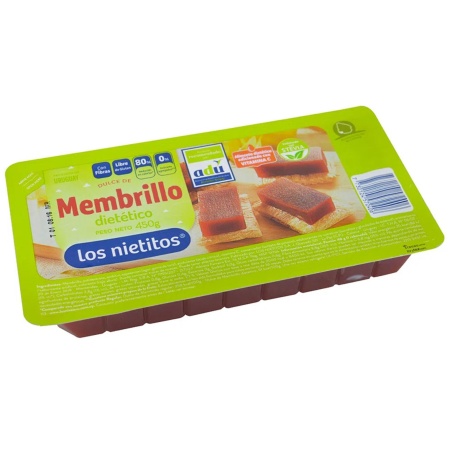 DULCE MEMBRILLO 0% AZUCAR LOS NIETITOS 450 GR