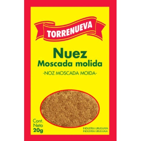 NUEZ MOSCADA MOLIDA TORRENUEVA 10 GR.