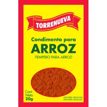 CONDIMENTO PARA ARROZ TORRENUEVA 20 GR.