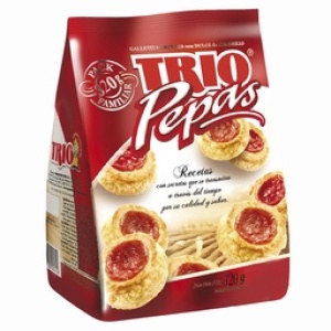 GALLETA PEPAS TRIO 320 GR.