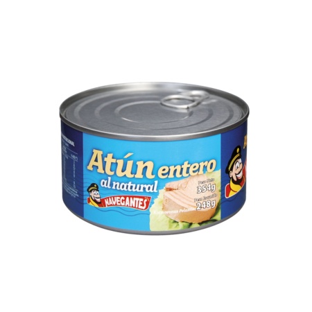 ATUN ENTERO AL AGUA NAVEGANTES 354 GR.