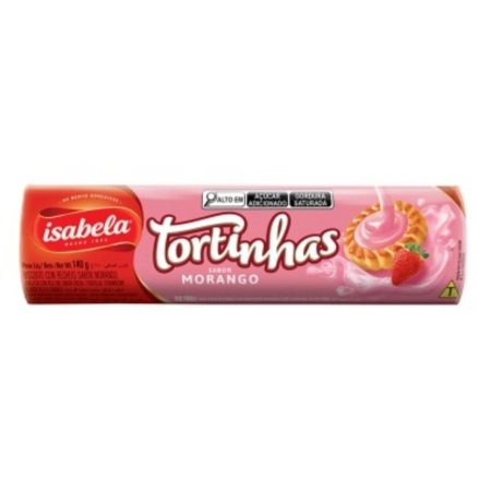 GALLETA TORTITAS FRUTILLA ISABELA 140 GR.