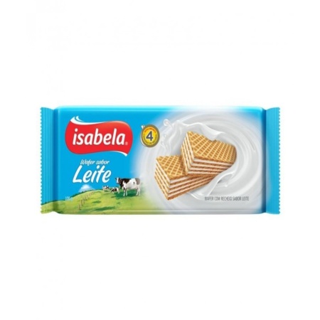 GALLETA WAFLE LECHE/CHOCOLATE BLANDO ISABELLA 100 GR.