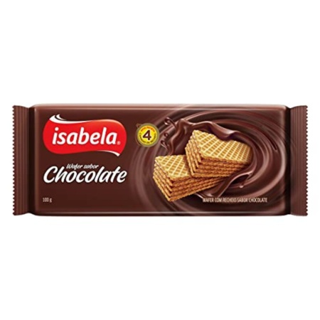 GALLETA WAFLE CHOCOLATE ISABELLA 100 GR.