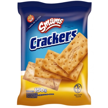 GALLETA CRACKER CLASICA SMAMS 150 GR.