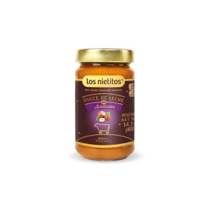 DULCE DE LECHE CON AVELLANAS LOS NIETITOS 400 GR